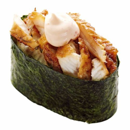 Острый гункан с угрем