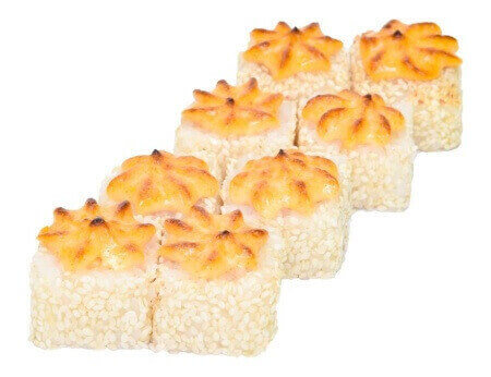 Запеченный с креветкой