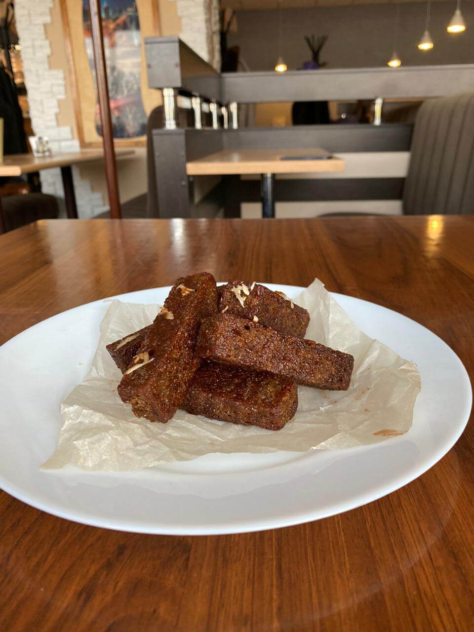 Гренки к пиву BBQ