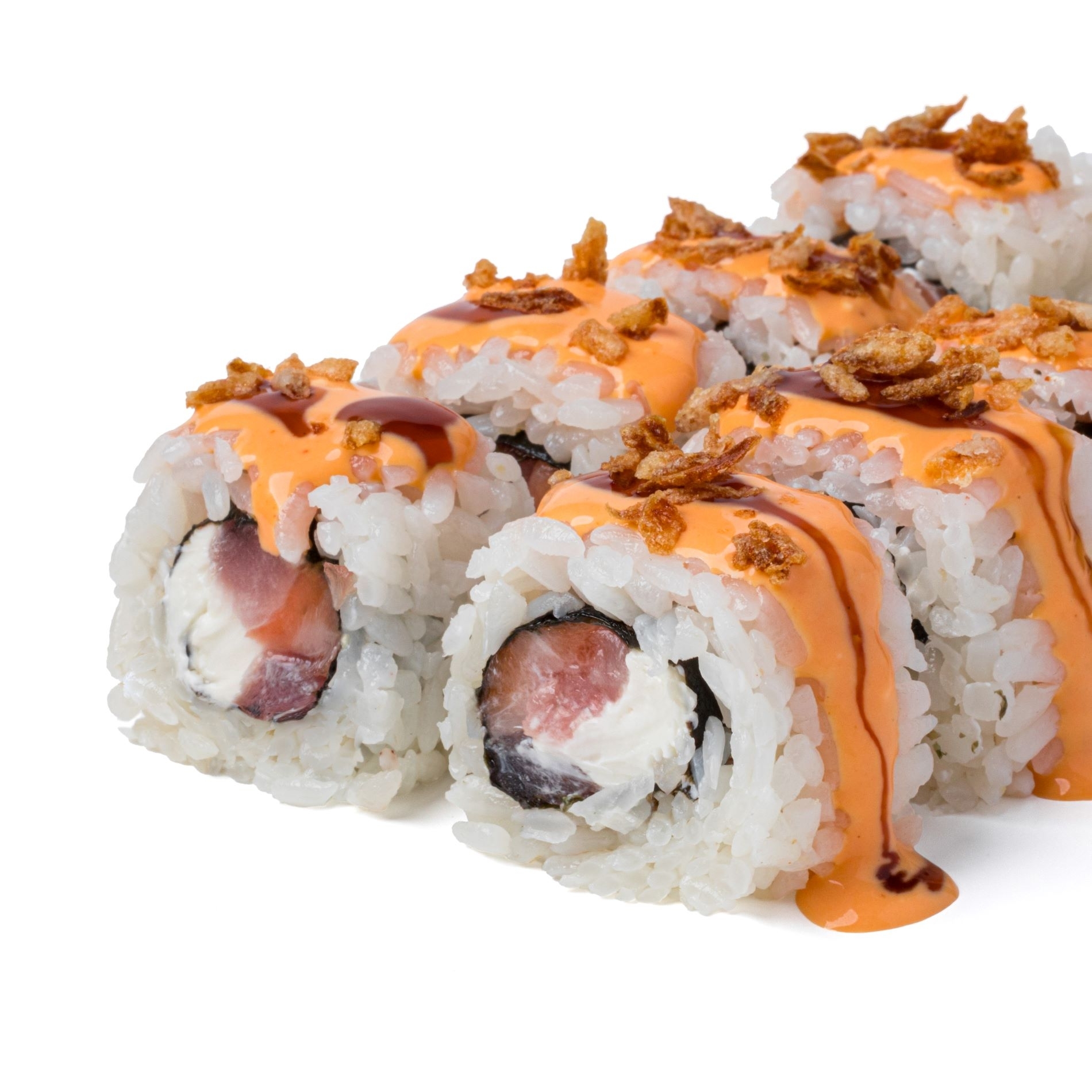 Ролл сырный лосось