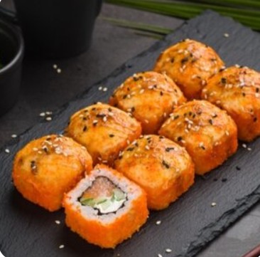 Ролл Запеченная Калифорния с лососем