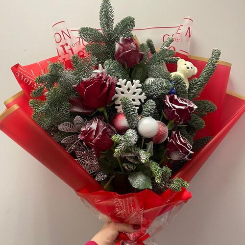 Большой зимний букет 