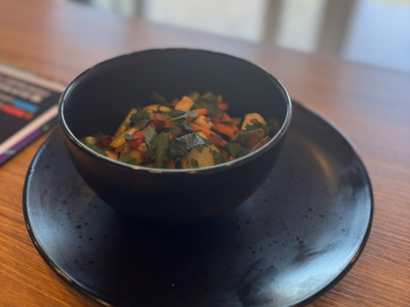 Сковородка по домашнему с курочкой