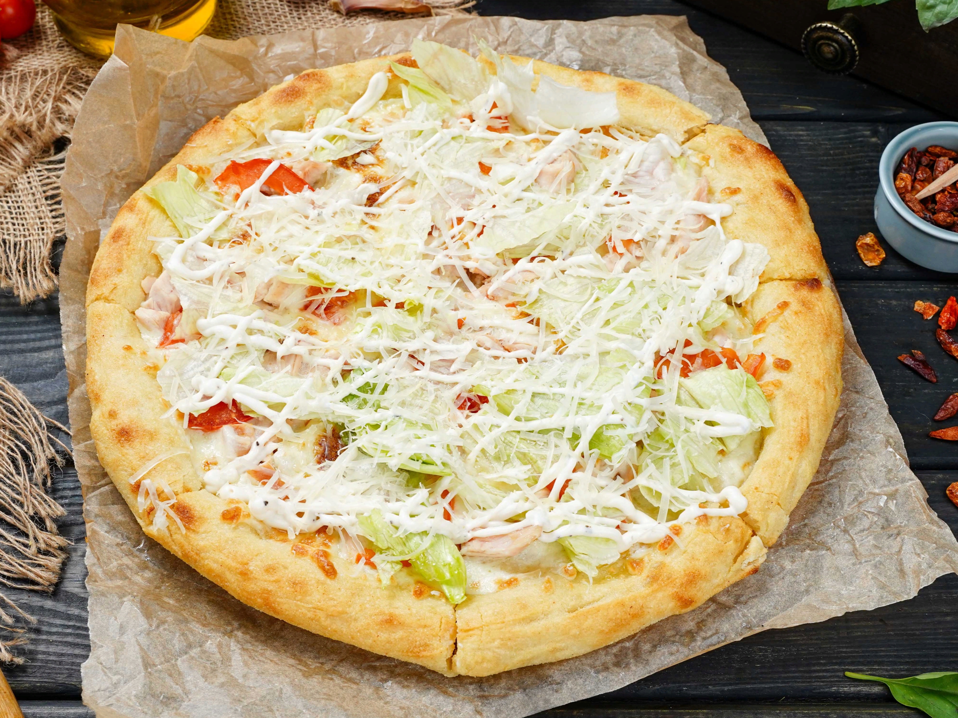Pizza Цезарь 30см