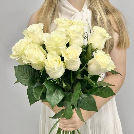 Букет из 11 премиальных эквадорских роз