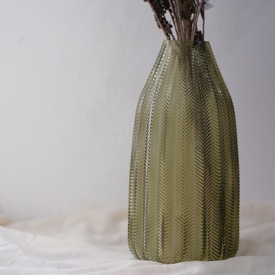 Ваза зеленая