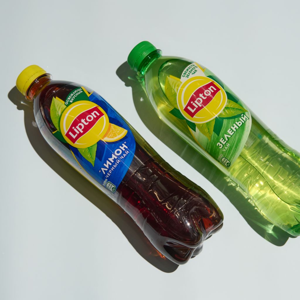 Липтон лимон холодный чай