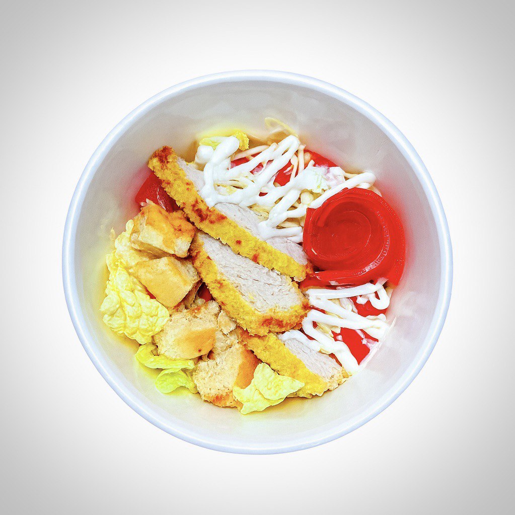 Цезарь с курицей