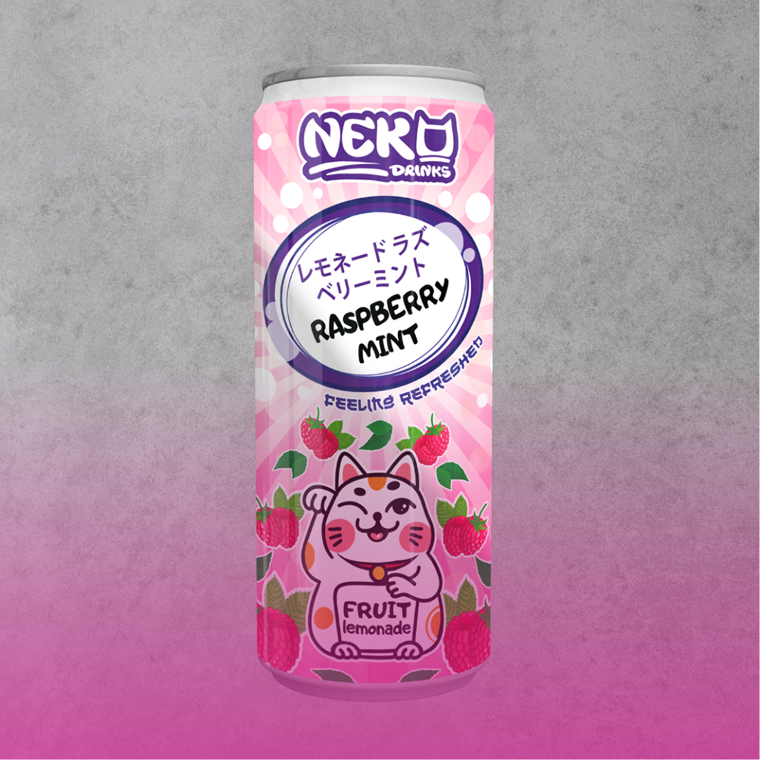 Лимонад Neko: RASPBERRY AND MINT