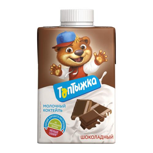 Молочный коктейль Шоколад Топтыжка 3.2% 500г
