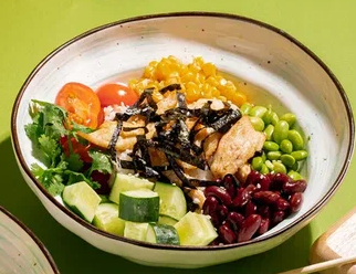 Поке с курицей