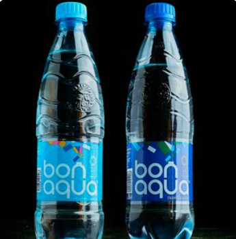 Вода BonAqua с газом
