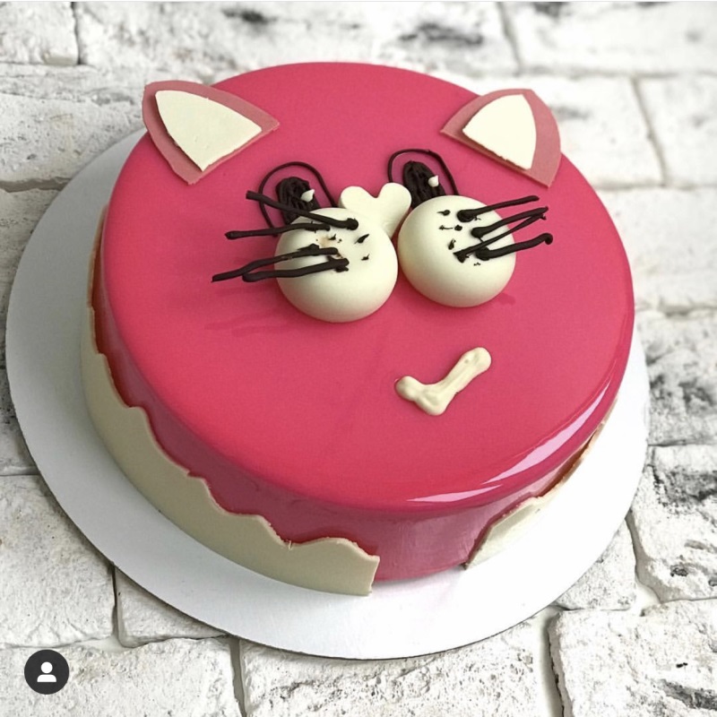 Муссовый торт Котик