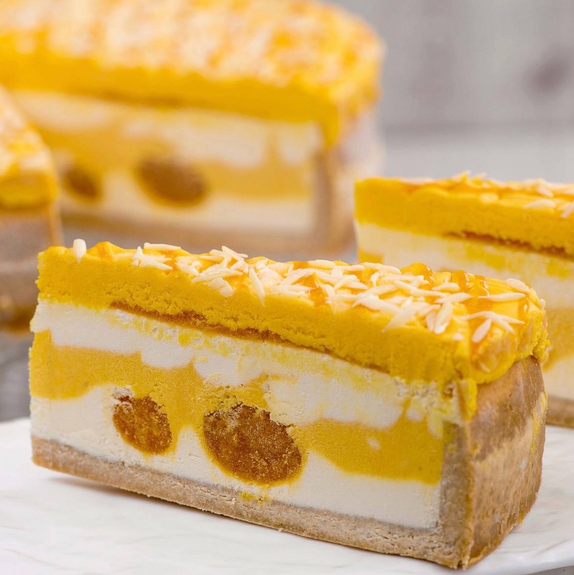 Чизкейк Манго-маракуйя