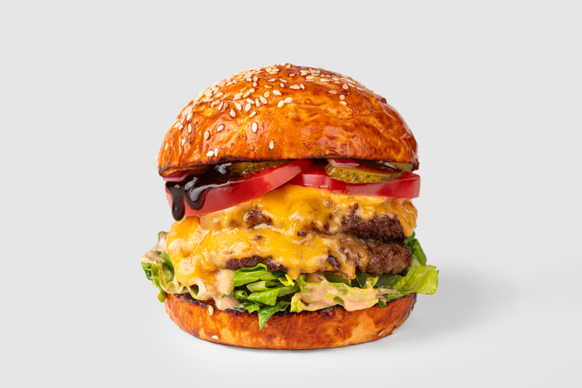 Бургер Дабл Олд Скул с сыром