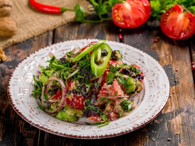 Салат по-грузински