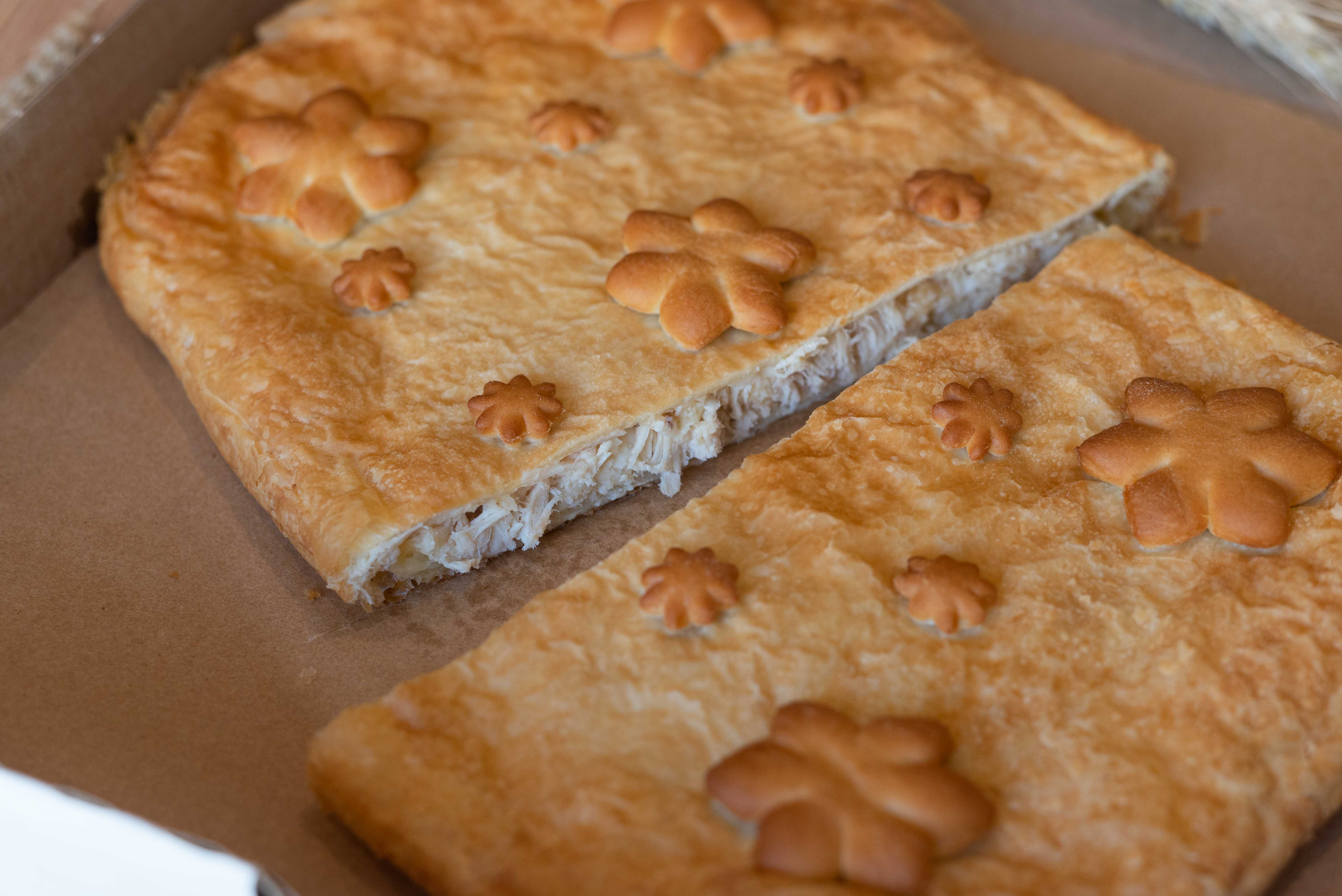 Пирог сырная курочка 500 гр