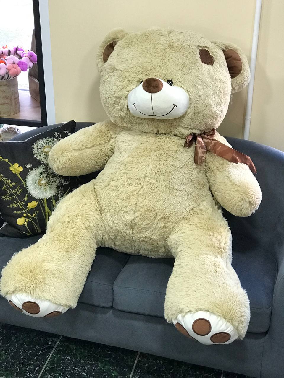 Медведь плюшевый Тони 120см