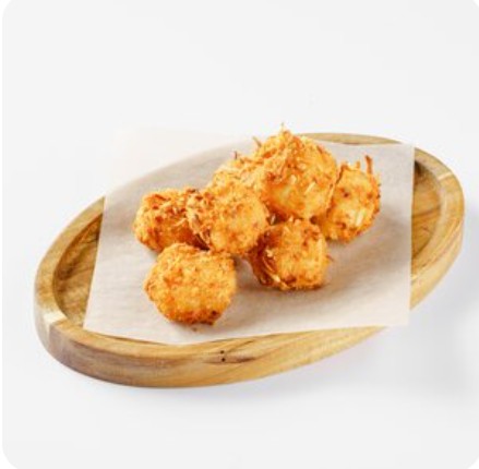 Кокосовые шарики из креветок