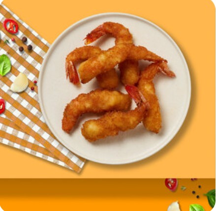 Креветки в темпуре