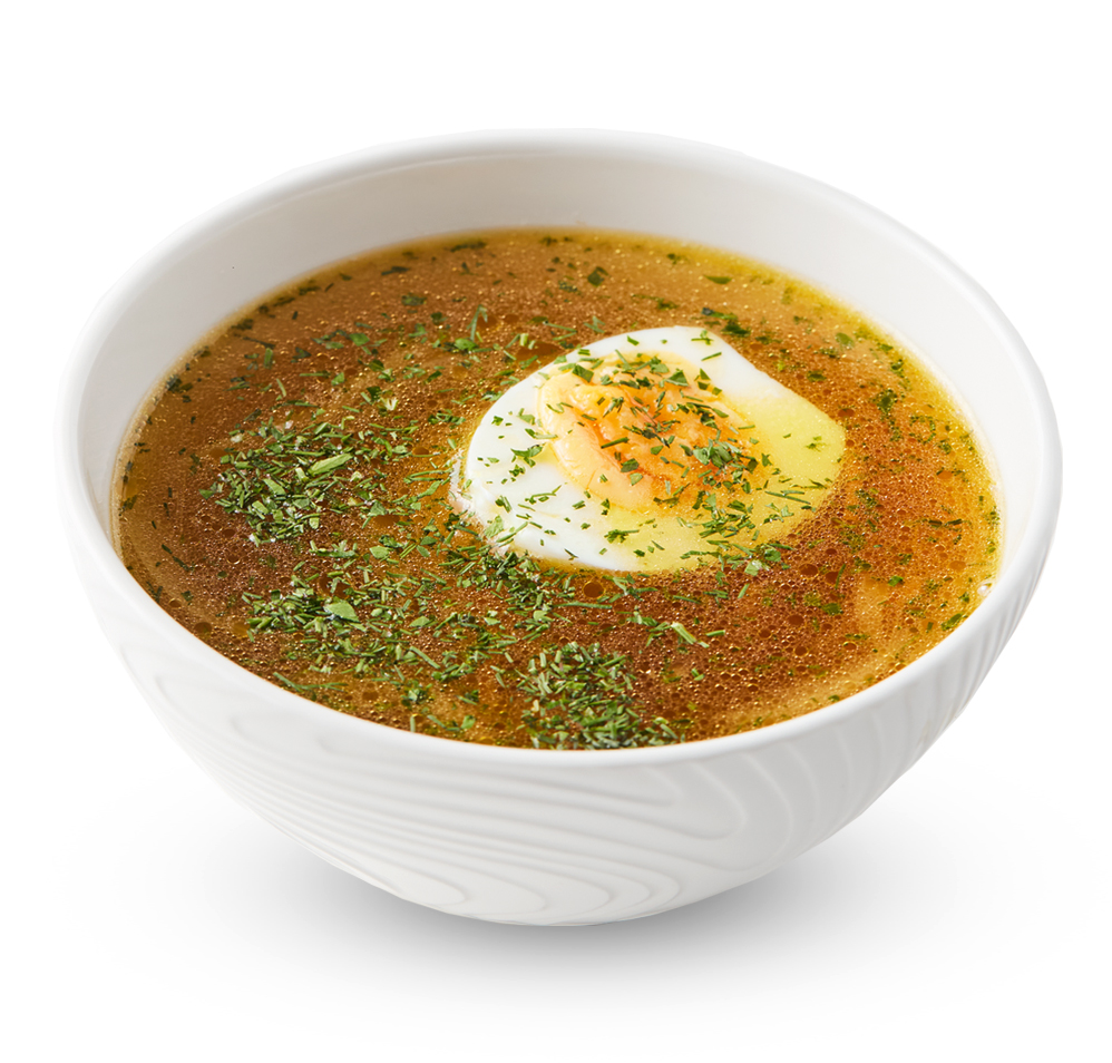 Бульон куриный с лапшой