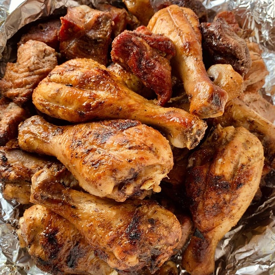 Шашлык из куриной голени