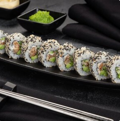 Калифорния с угрем