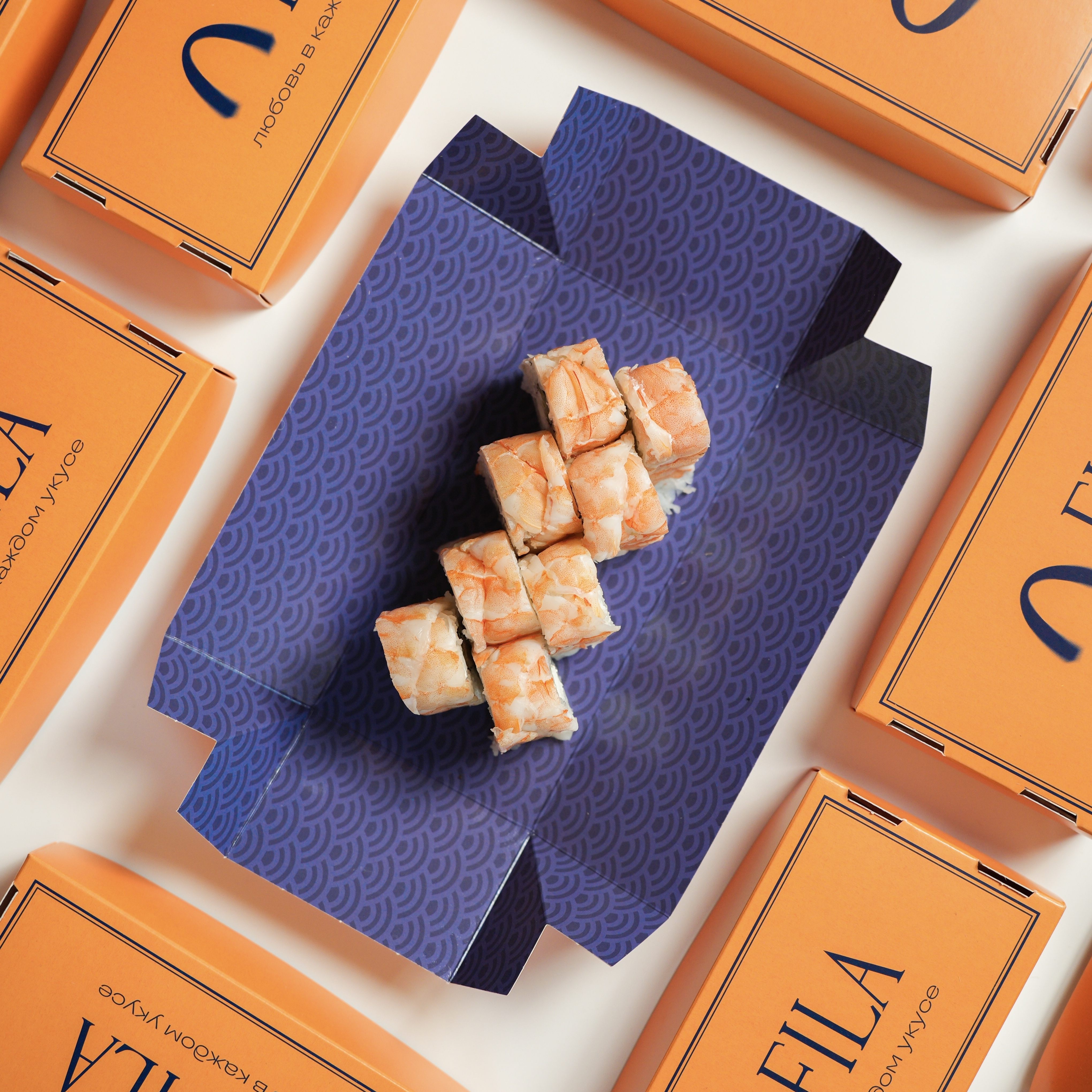 Филадельфия с креветкой