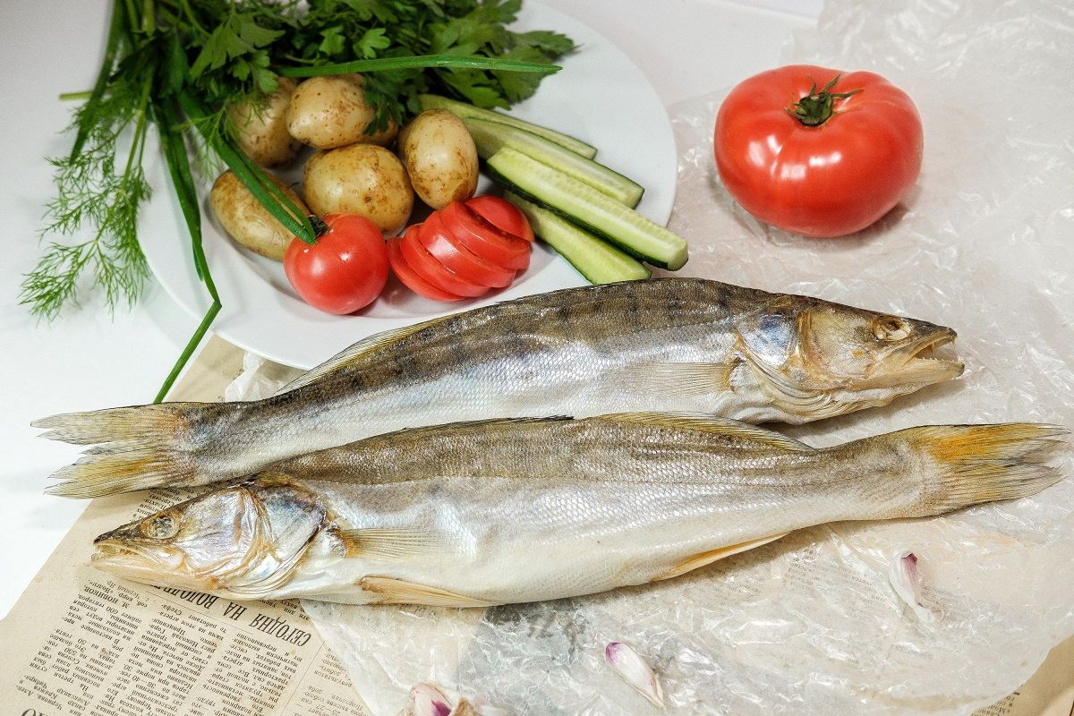 Судак вяленый слабосолёный