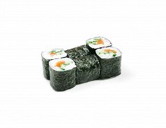 Ролл с лососем и огурцом