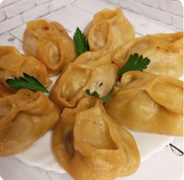 Азиатские пельмени (манты) на обед Макси