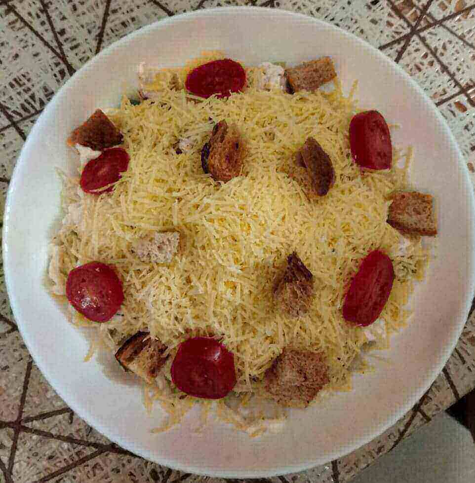 Цезарь с курицей