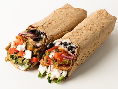 Шаверма Греческая c песто