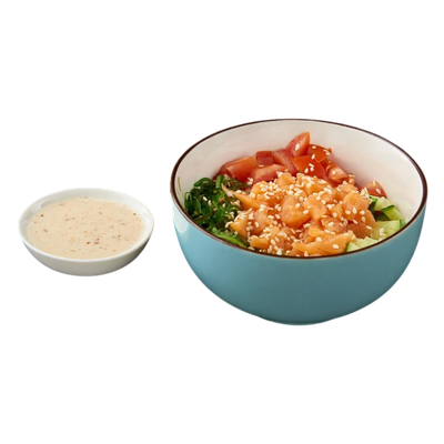 Поке с лососем