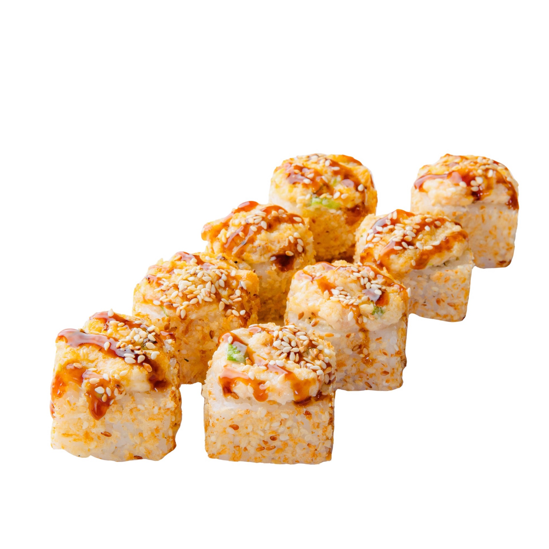 Запеченый ролл с курицей
