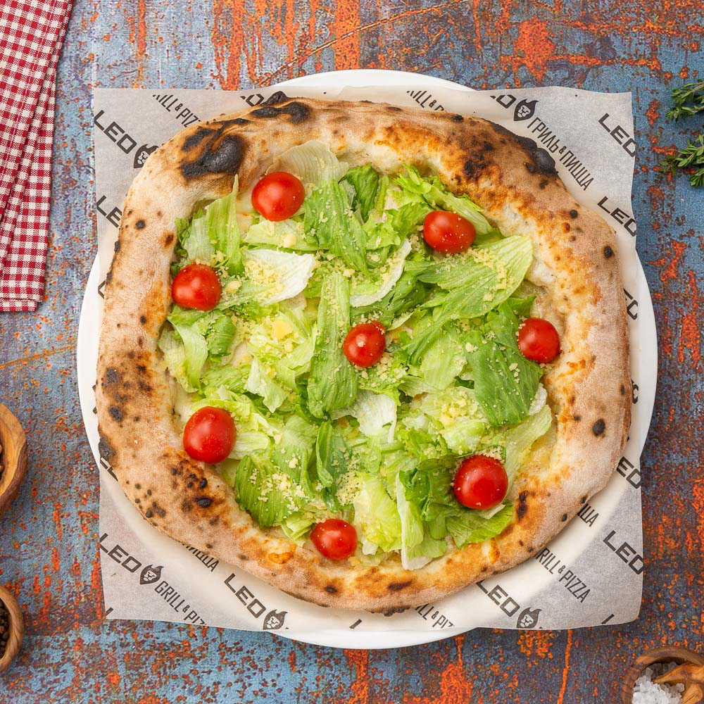 Пицца Цезарь (тесто: традиционное)