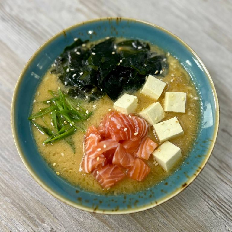 Мисо с лососем