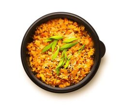 Рис лосось терияки