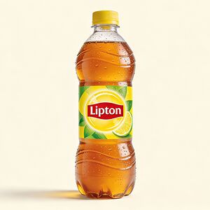 Чёрный чай Липтон Лимон 0,5л