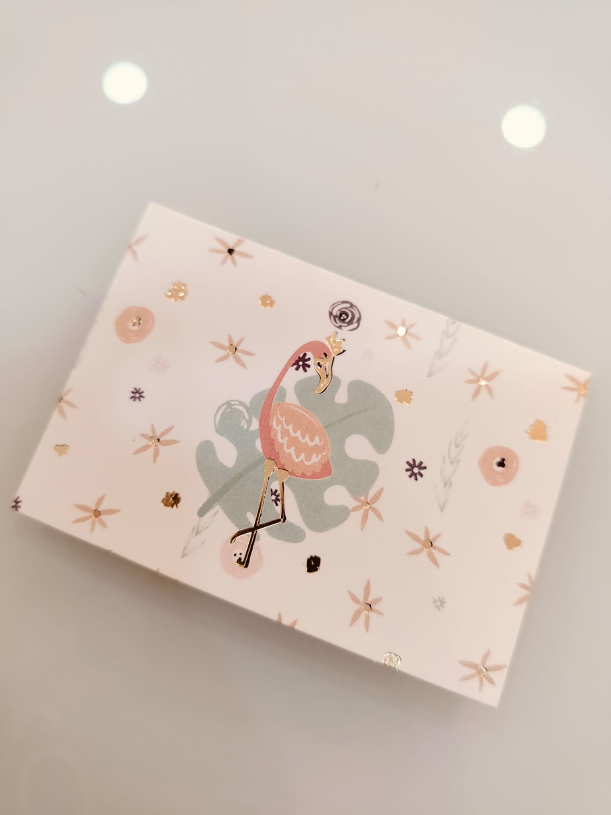 Открытка Фламинго