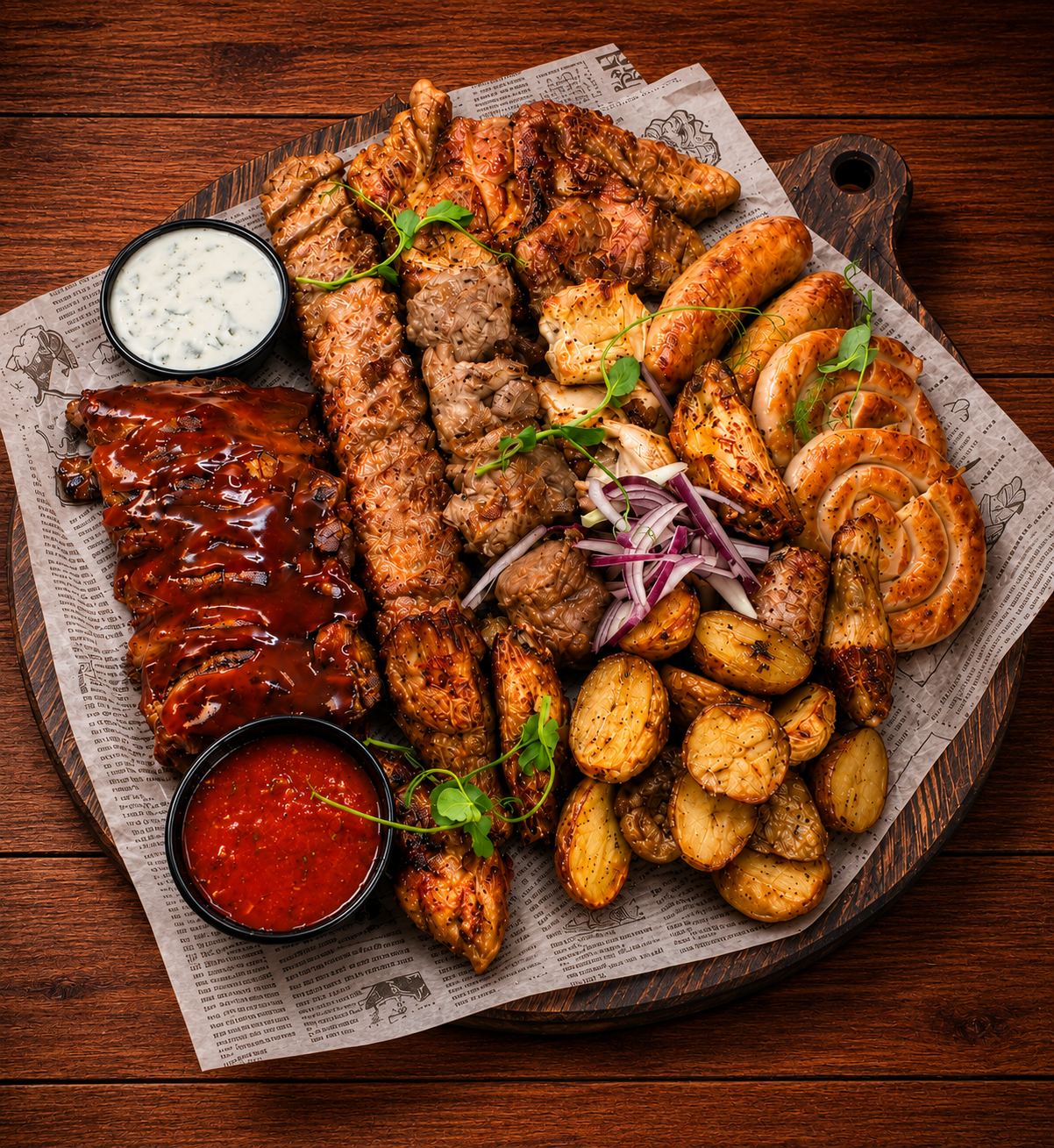 БОЛЬШАЯ МЯСНАЯ ДОСКА