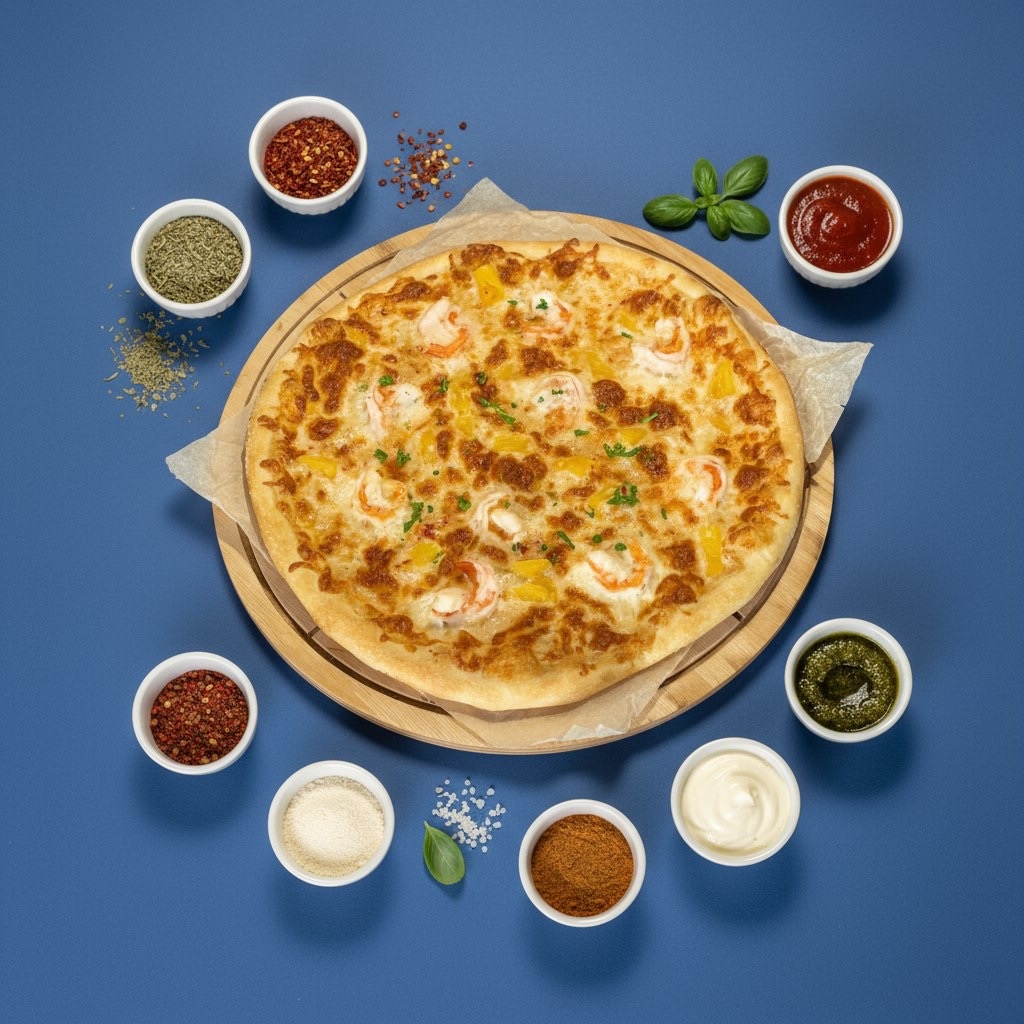 Креветка с ананасом 1050 гр.