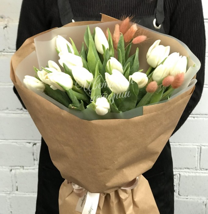 Букет «Нежность тюльпанов»