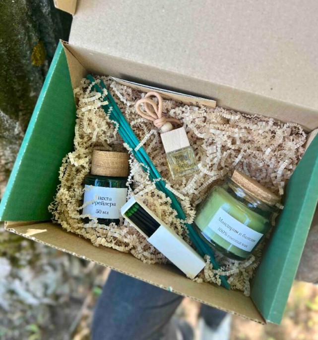 Подарочный набор Мандарин и Базилик