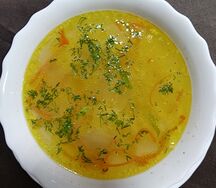 Куринный суп-лапша