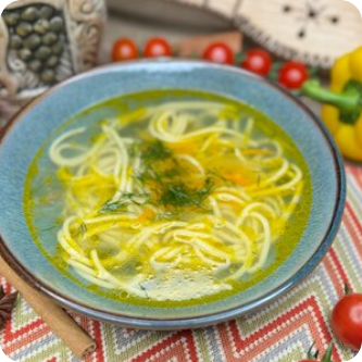 Куриная лапша