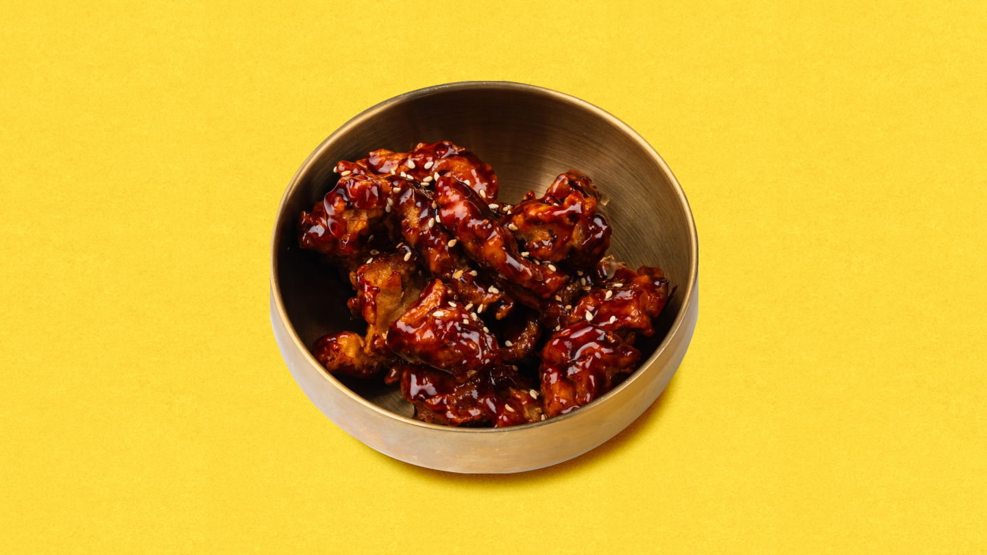 Корейский чикен в сладко-остром соусе