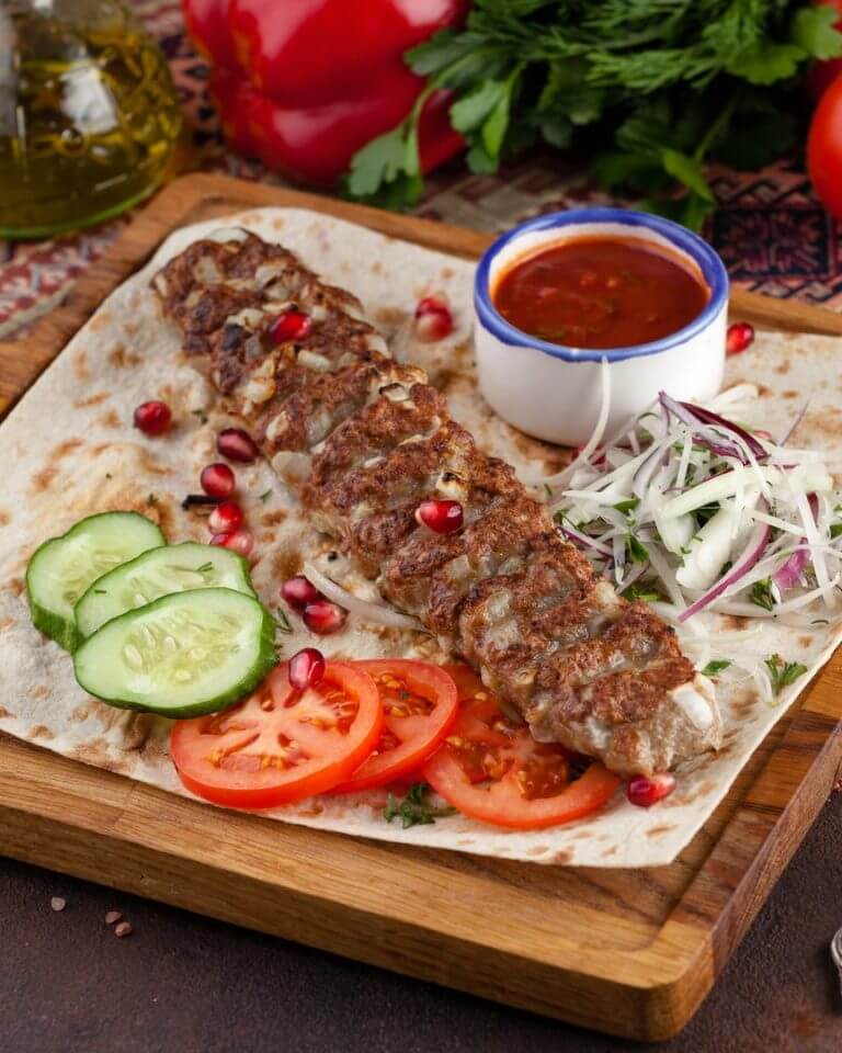 Люля-кебаб из баранины