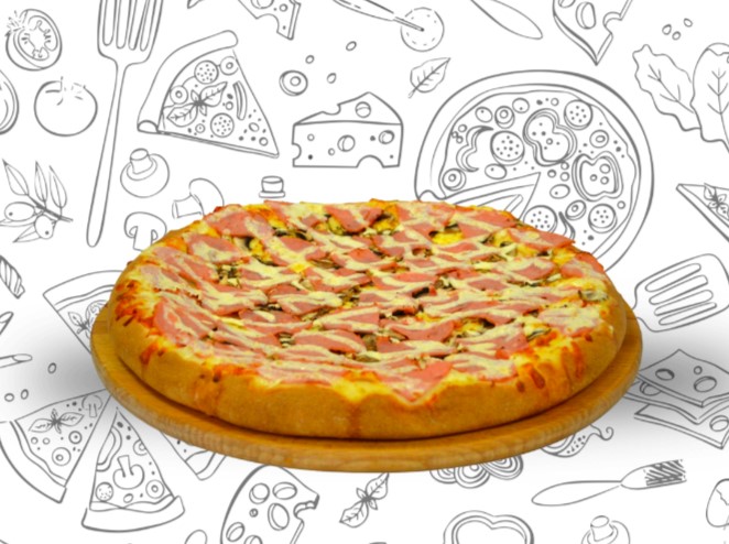 Пицца Ветчина-грибы