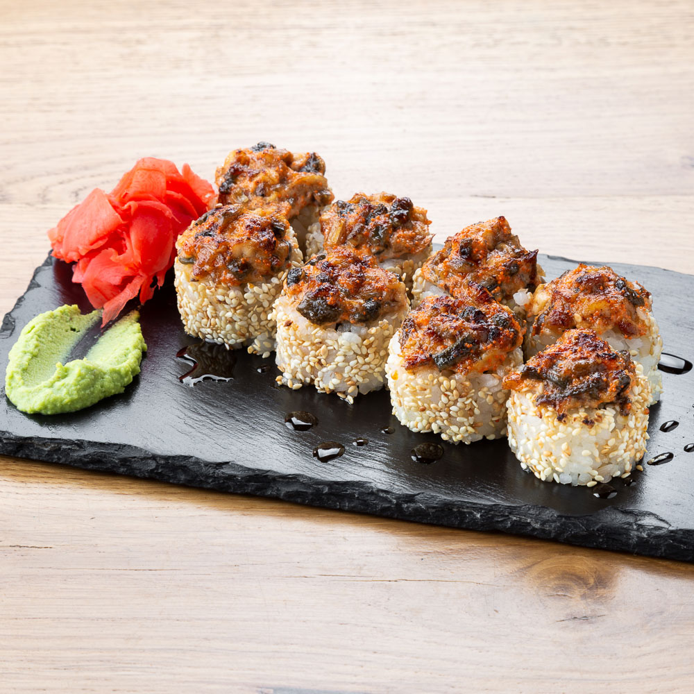 Запечённый ролл с угрём